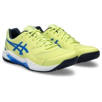 Shoes Asics Gel Dedicate 8 Padel Yellow Blue