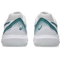 Tênis Asics Gel Dedicate 8 Padel White Pine Green