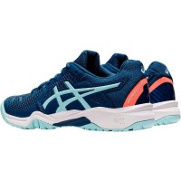 Tênis Asics Gel Resolução 8 Argila Indigo Luz Azul Junior