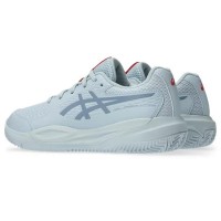 Asics Gel Resolution X Clay GS Sky Blue Grey Junior