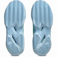 Asics Solution Speed FF 4 Clay Blue Green baskets pour femmes