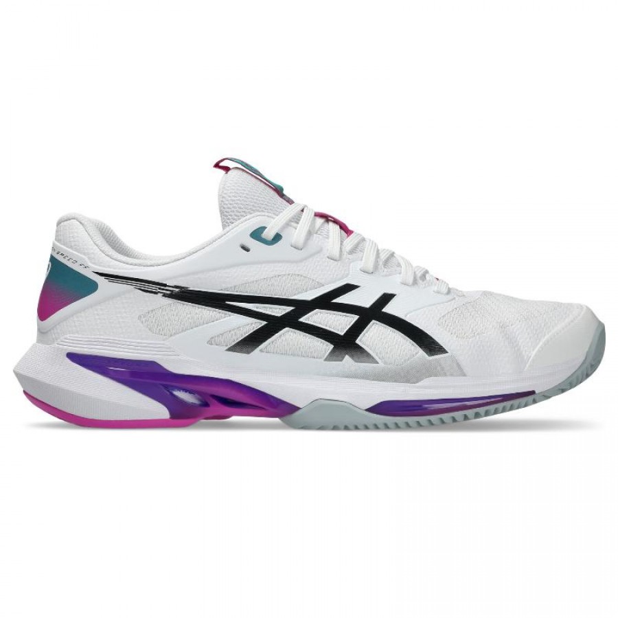 Asics Solution Speed FF 4 Clay White Pink Sneakers