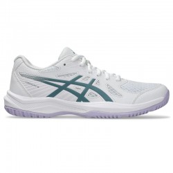 Asics Upcourt 6 baskets blanches-vertes pour femmes