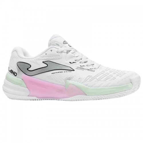 Zapatillas Joma Roland 2602 Blanco Rosa Mujer