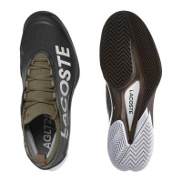 Lacoste AG-LT25 Lite Tênis Khaki Preto