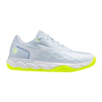 Zapatillas Mizuno Wave Enforcing Court Clay Azul Claro Fluor Mujer