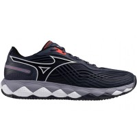 Mizuno Wave Enforce Tour 2 Clay Dark Blue Gray Sneakers  Offer + Cheap