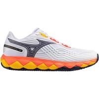 Tênis Mizuno Wave Enforce Tour 2 Clay Branco Azul Coral  Oferta + Barato