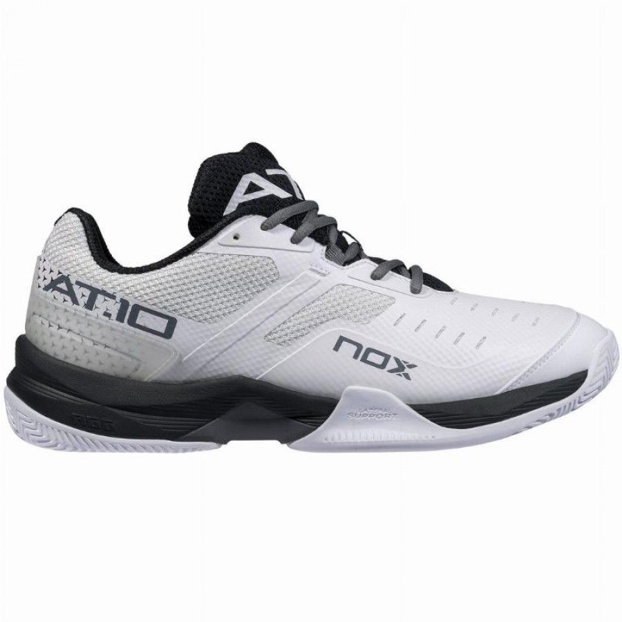 Zapatillas Nox AT10 Pro Blanco Negro  Oferta + Barato