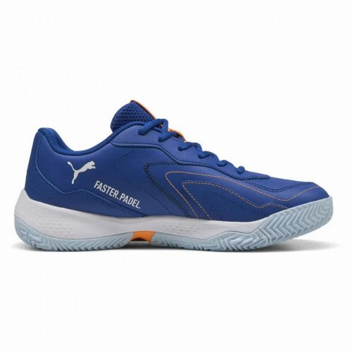 Zapatillas Puma Nova Smash Azul Naranja