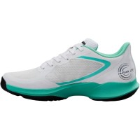 Wilson Hurakn Lite Blanc Turquoise Noir Baskets Femme  Offre - Pas cher