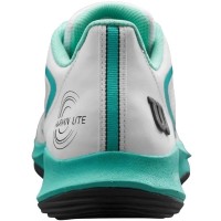 Wilson Hurakn Lite Blanc Turquoise Noir Baskets Femme  Offre - Pas cher