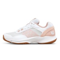 Zapatillas Wilson Hurakn Pro V2 Blanco Rosa Mujer