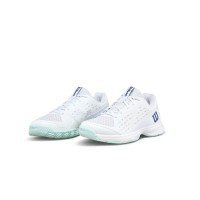 Baskets Wilson Rush Pro L White Aquamarine Junior